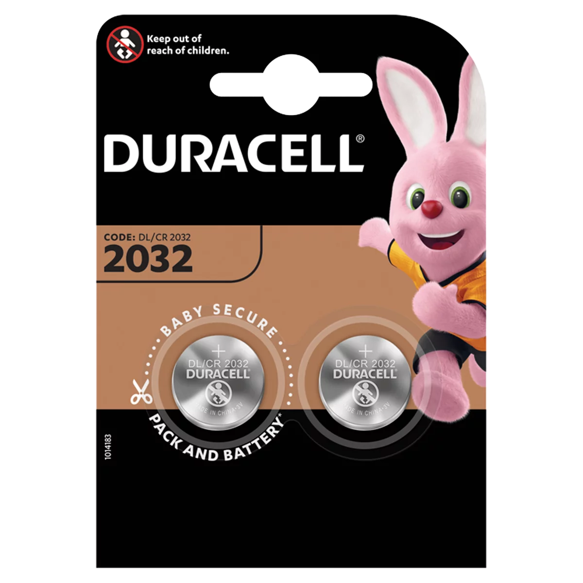Duracell DL/CR 2032 3 V lítium elem 2 db