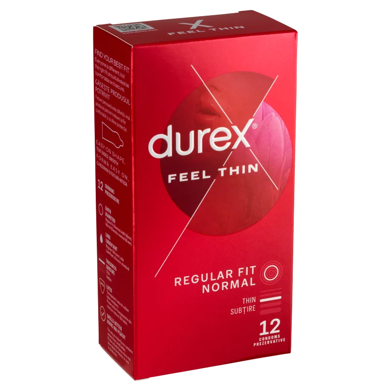Durex Feel Thin óvszer 12 db