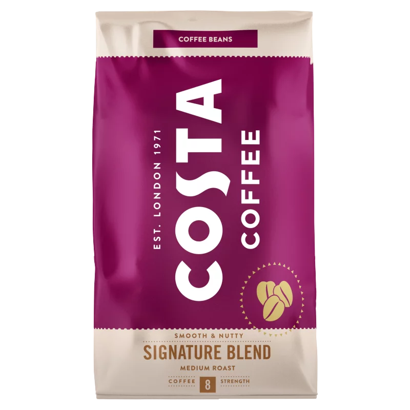 Costa Coffee Signature Blend Medium Roast pörkölt szemes kávé 1 kg