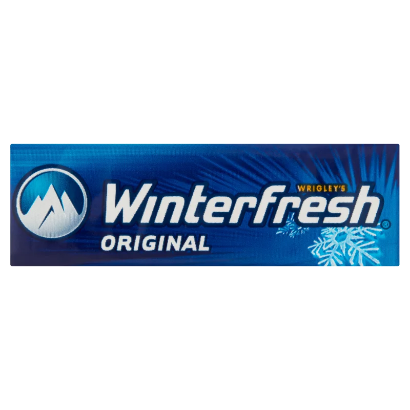 Winterfresh Original mentolízű cukormentes rágógumi édesítőszerrel 14 g