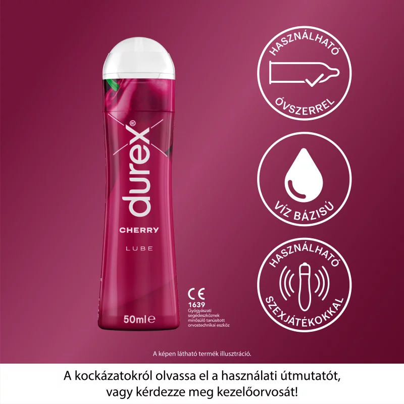 Durex Cherry síkosító gél 50 ml