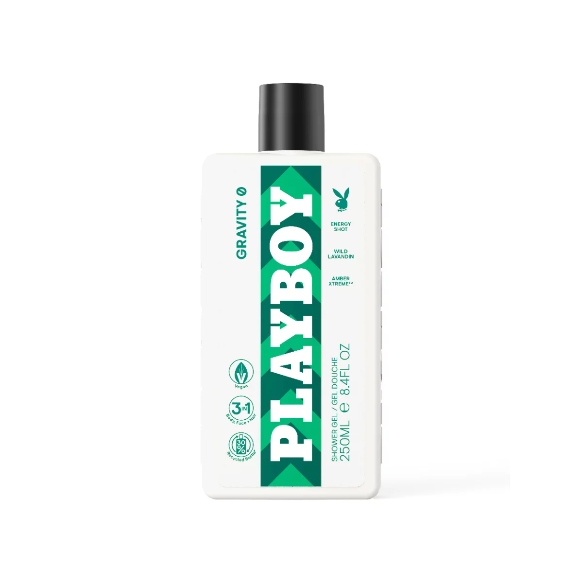 Playboy tusfürdő 250ml Gravity 0 Férfi