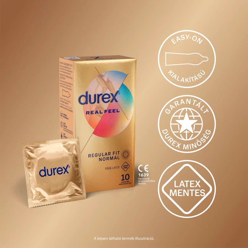 Durex Real Feel óvszer 10 db