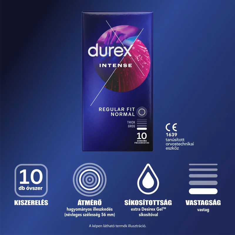Durex Intense óvszer 10 db