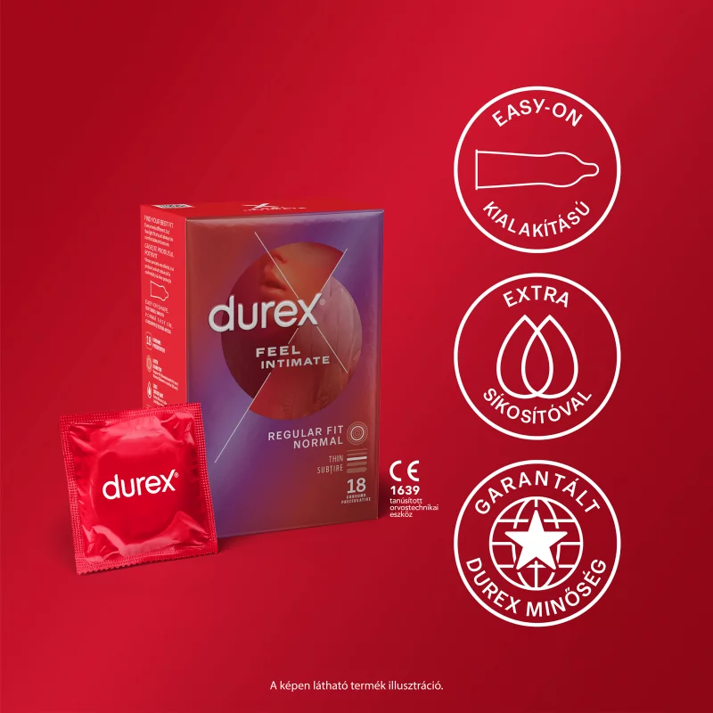Durex Feel Intimate óvszer 18 db