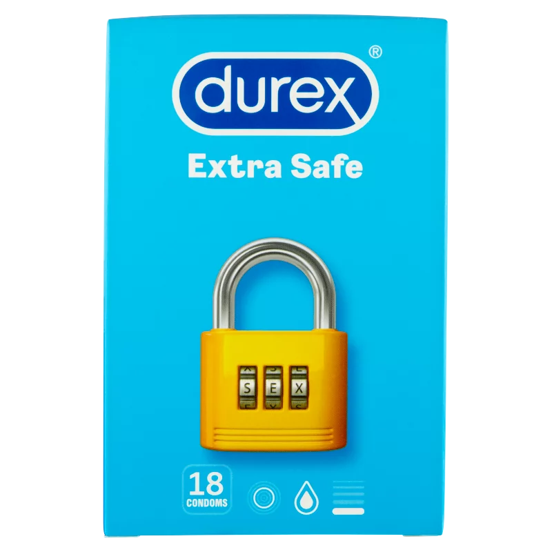 Durex Extra Safe óvszer 18 db