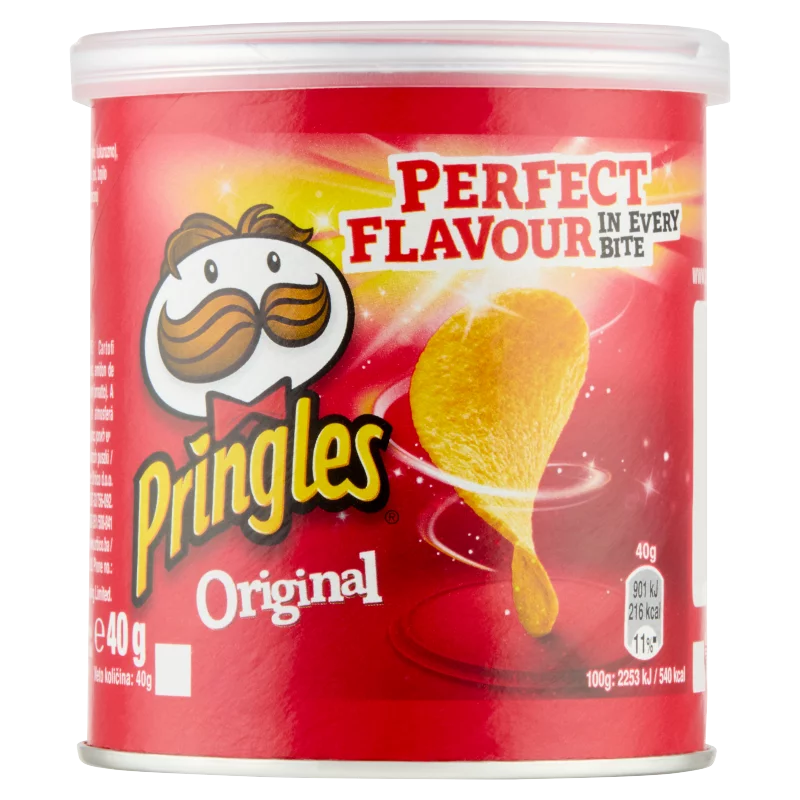 Pringles natúr snack 40 g