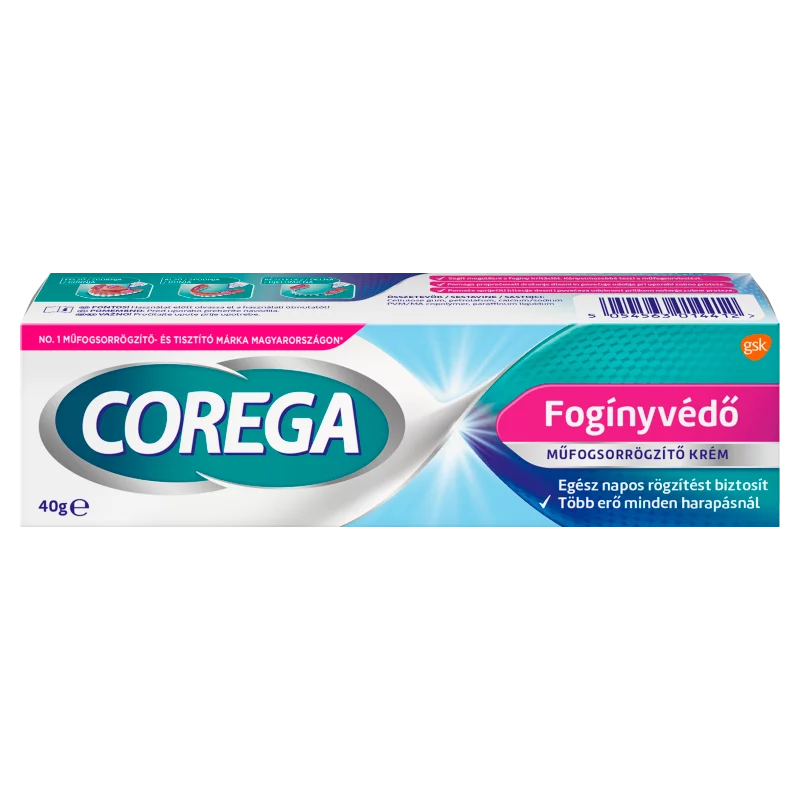 Corega Fogínyvédő műfogsorrögzítő krém 40 g