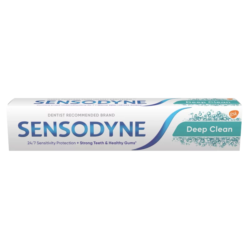 Sensodyne Deep Clean fluoridos fogkrém 75 ml
