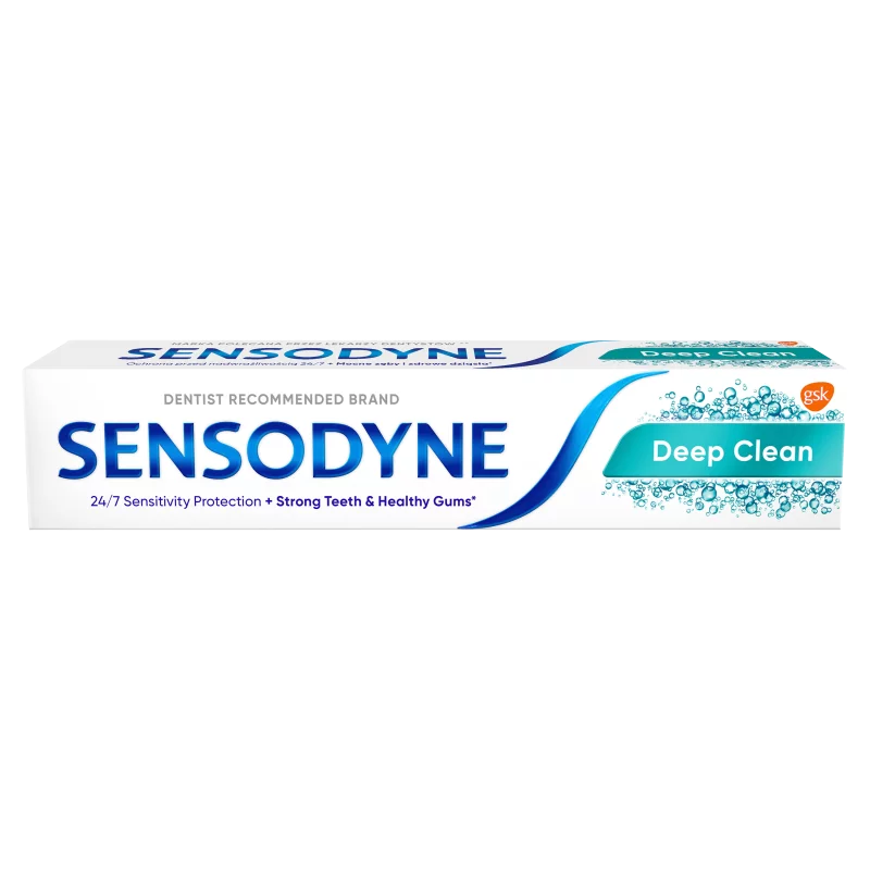 Sensodyne Deep Clean fluoridos fogkrém 75 ml