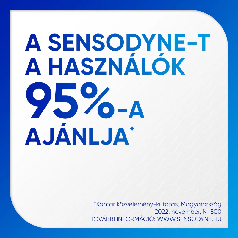 Sensodyne Extra Whitening fluoridos fogkrém 75 ml