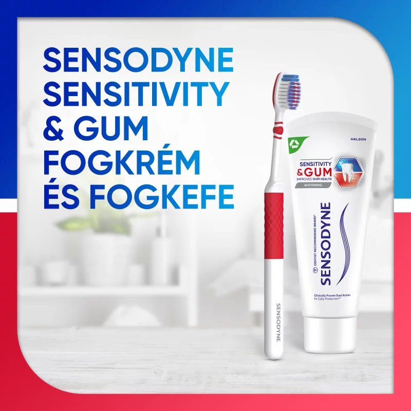 Sensodyne Sensitivity & Gum Soft fogkefe