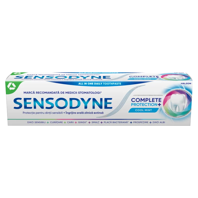 Sensodyne Complete Protection+ Cool Mint fluoridos fogkrém 75 ml