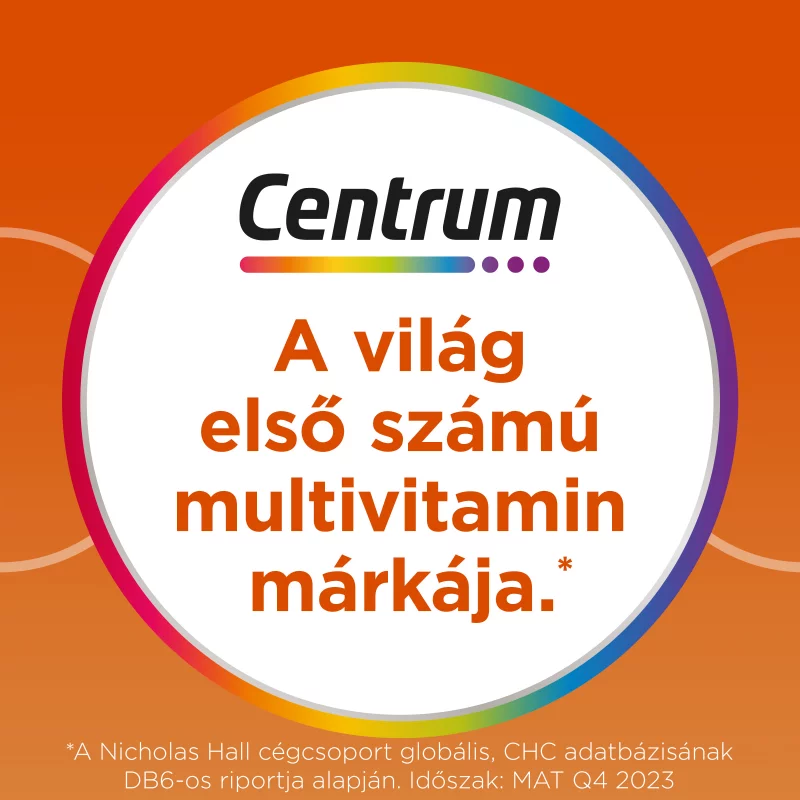 Centrum Energy A-tól Z-ig étrend-kiegészítő filmtabletta felnőtteknek 30 db 37 g