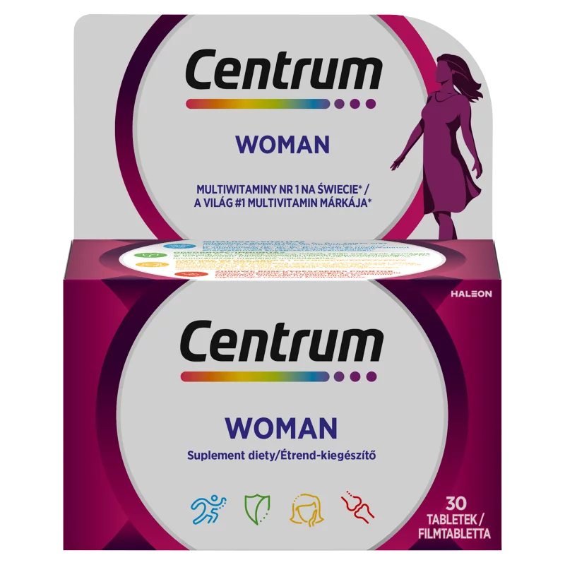 Centrum Woman étrend-kiegészítő készítmény nőknek 30 db 47 g