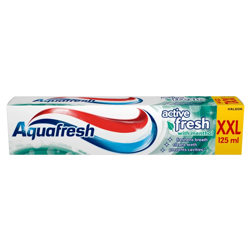 Aquafresh Active Fresh fluoridos fogkrém 125 ml 