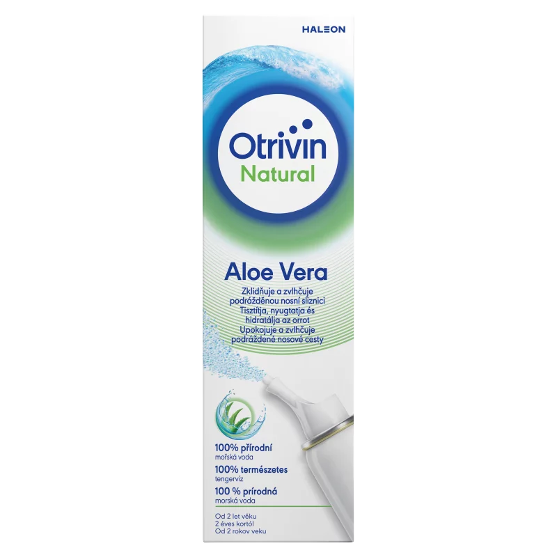 Otrivin Natural Aloe Vera gyengéd spray 100 ml