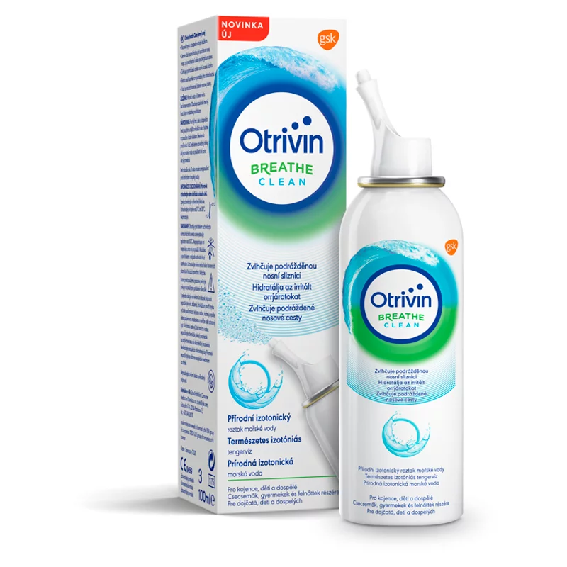Otrivin Breathe Clean tengervizes orrspray 100 ml