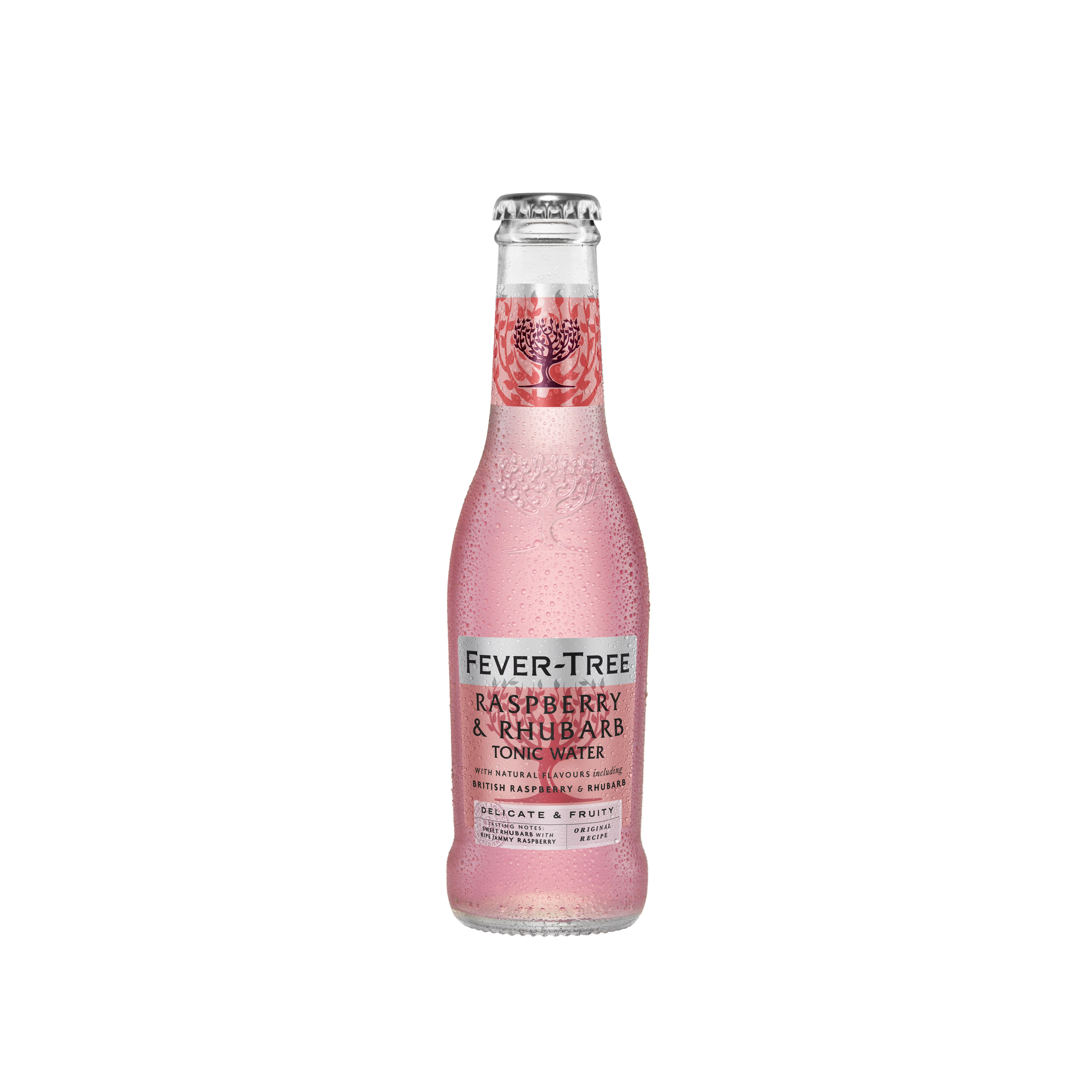 Fever Tree szénsavas üdítőital 200ml tonic málna-rebarbara 