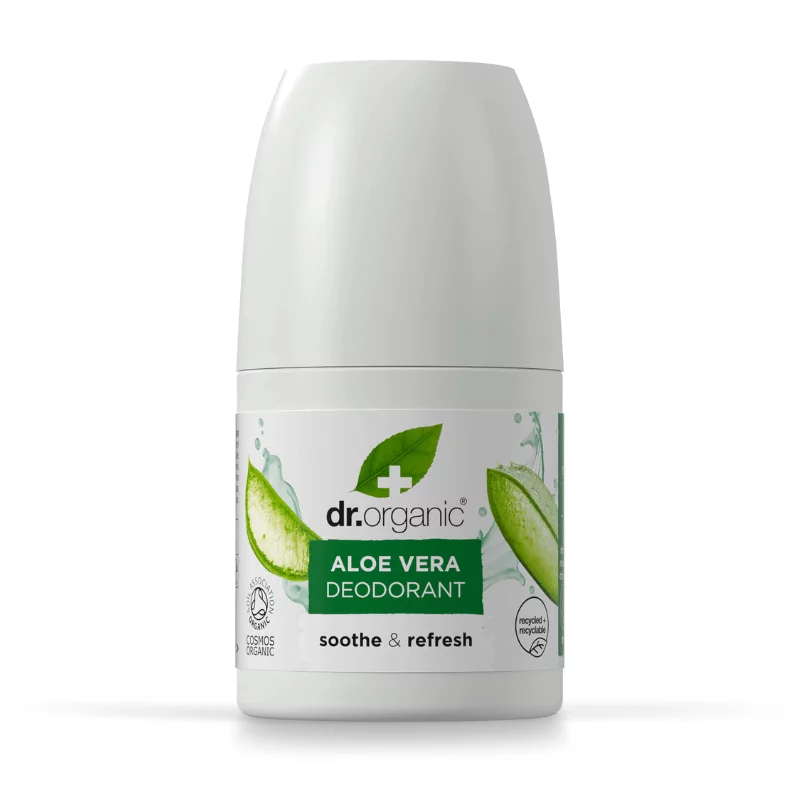 Dr. Organic Bioactive Skincare alumíniummentes golyós dezodor bio aloe verával 50 ml