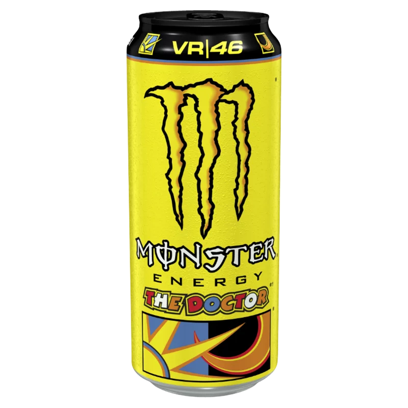 Monster Energy The Doctor Rossi VR|46 szénsavas ital koffeinnel és édesítőszerrel 500 ml