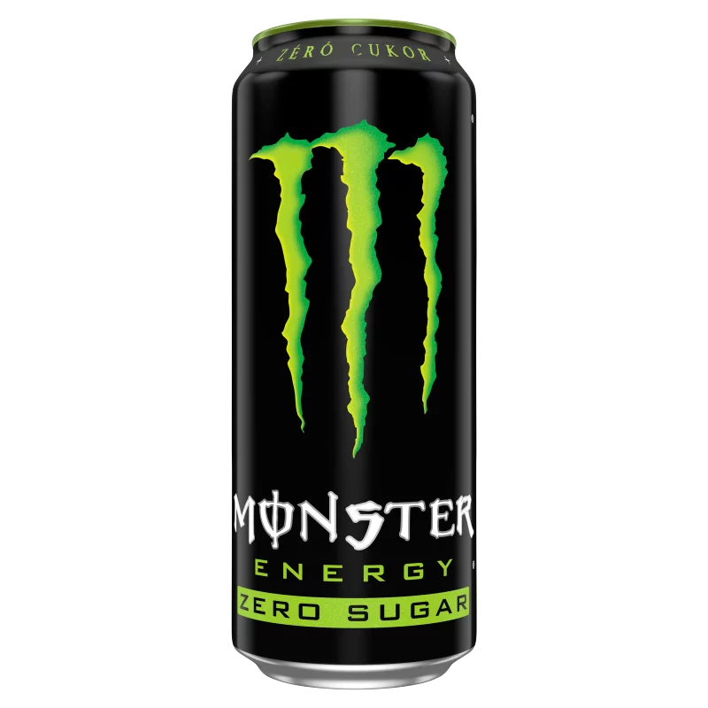 Monster Energy Zero Sugar szénsavas ital koffeinnel és édesítőszerekkel 500 ml