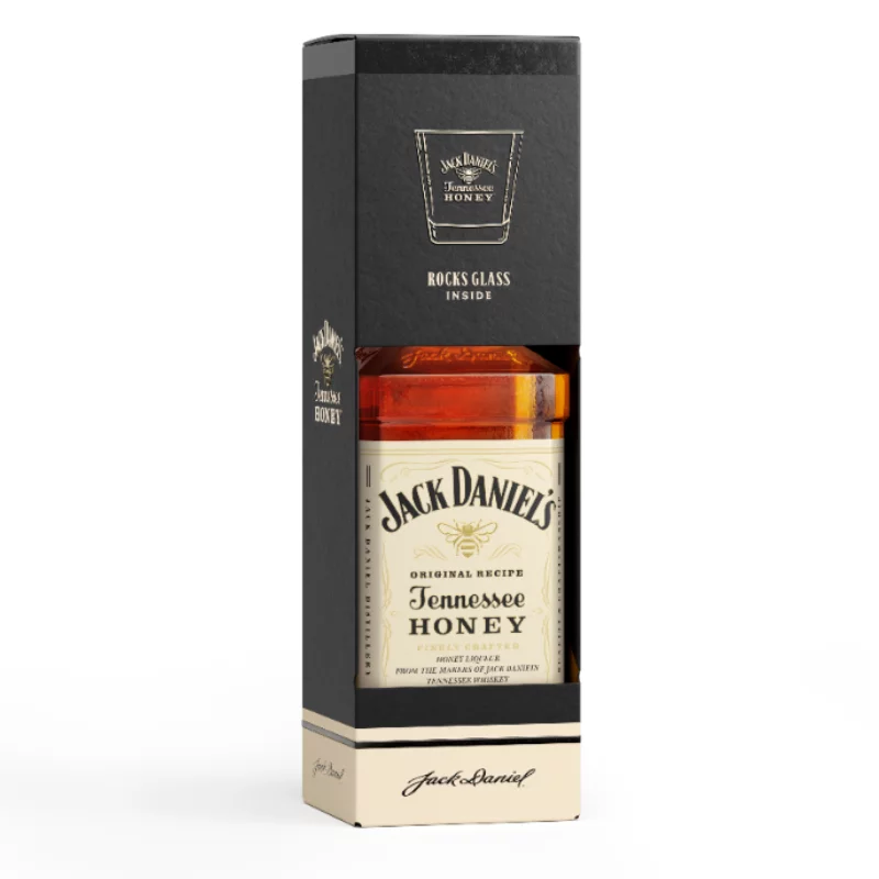 Jack Daniel´s whiskey 0,7l Honey + pohár díszdobozban