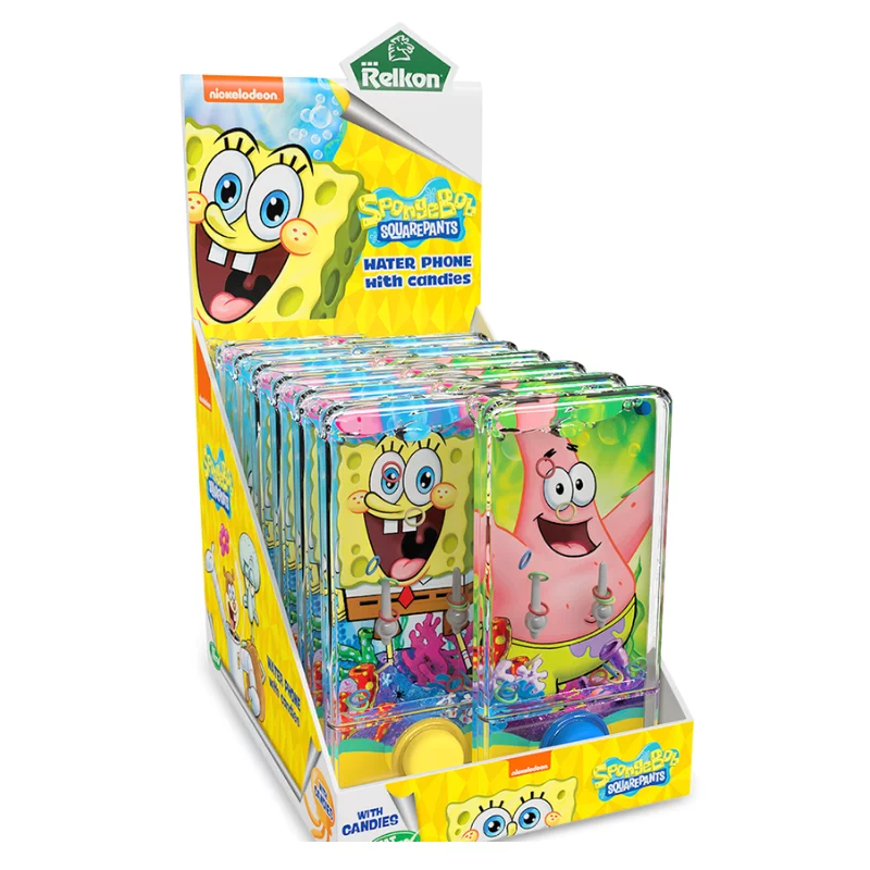 Relkon vízi játék cukorkával 5g Spongebob