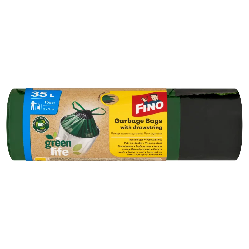 Fino Green Life 35 l-es szemeteszsák 15 db