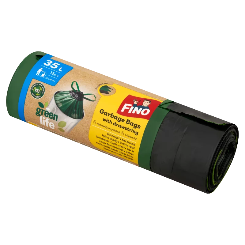 Fino Green Life 35 l-es szemeteszsák 15 db