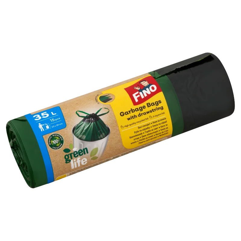 Fino Green Life 35 l-es szemeteszsák 15 db