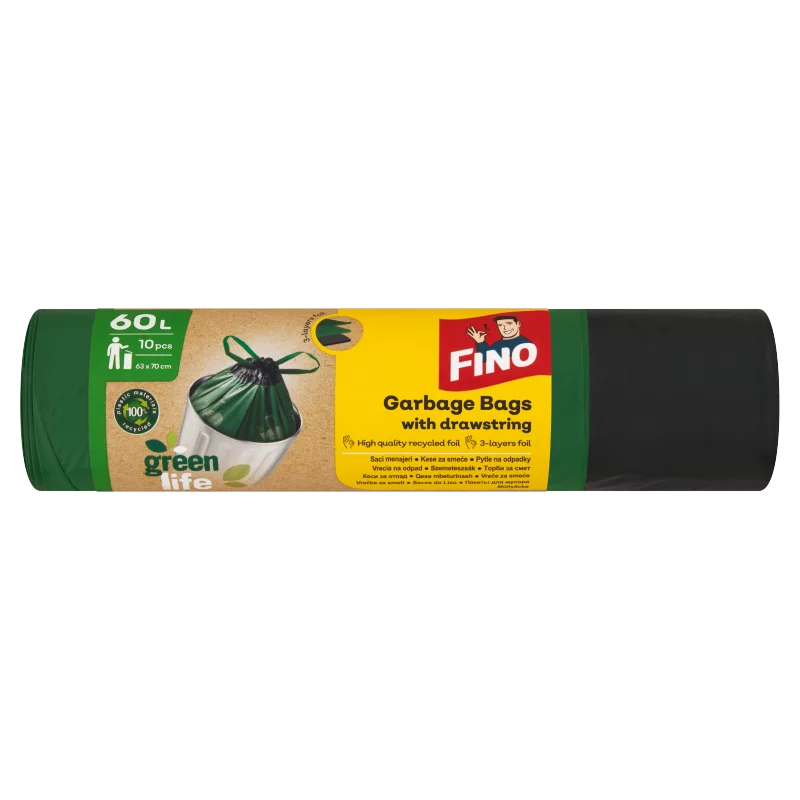 Fino Green Life 60 l-es szemeteszsák 10 db