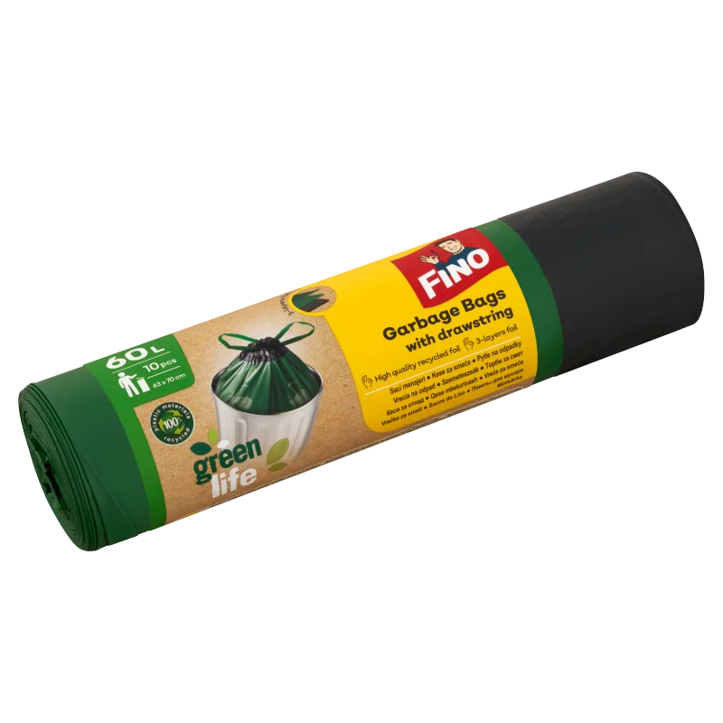 Fino Green Life 60 l-es szemeteszsák 10 db