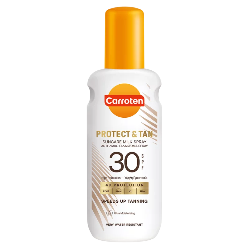 Carroten Protect & Tan SPF30 naptej spray 200 ml