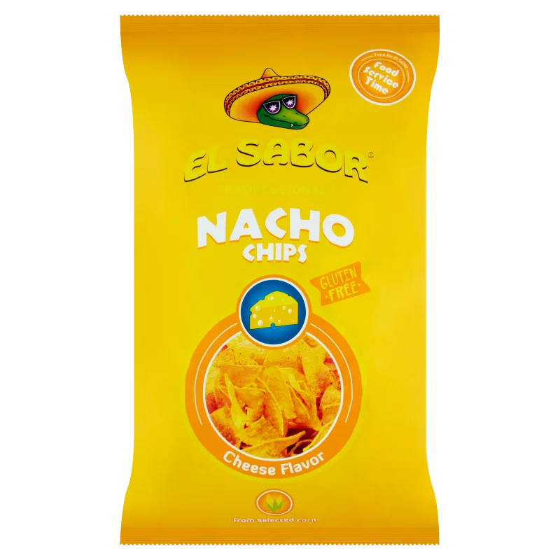 El Sabor nacho chips sajtos ízesítéssel 425 g 