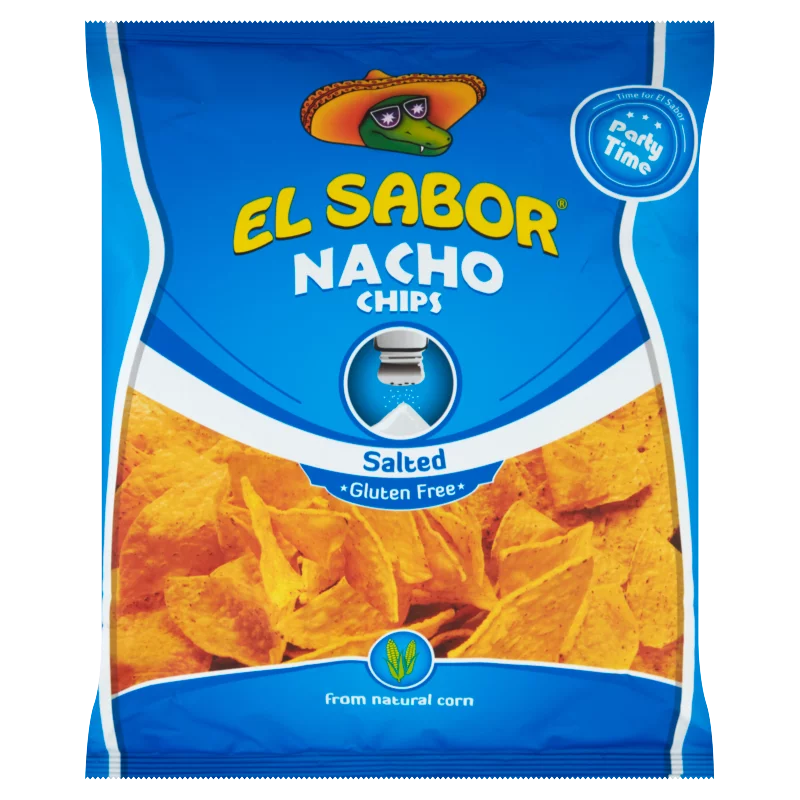 El Sabor sós nacho chips 225 g