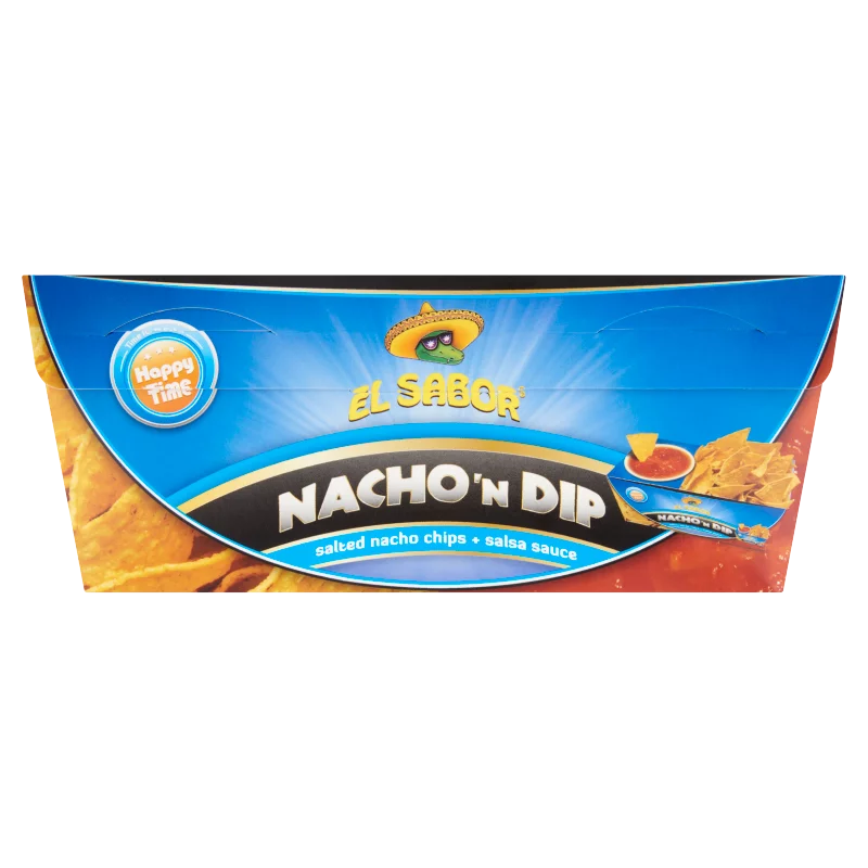 El Sabor Nacho 'N Dip sós nacho chips és salsa szósz 175 g
