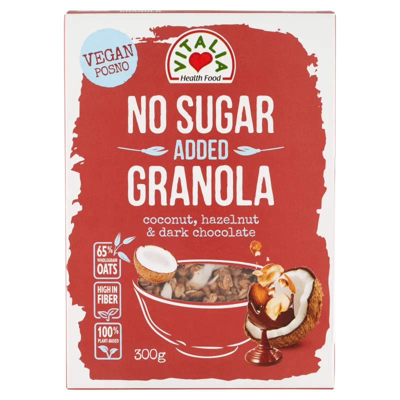 Vitalia kókuszos mogyorós granola 300 g 
