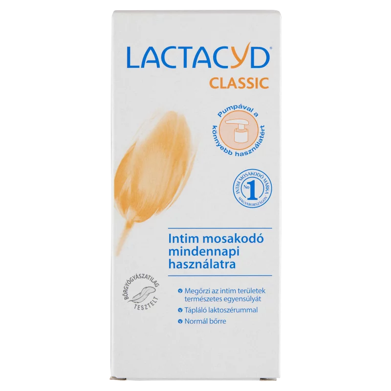 Lactacyd Classic intim mosakodó mindennapi használatra 200 ml