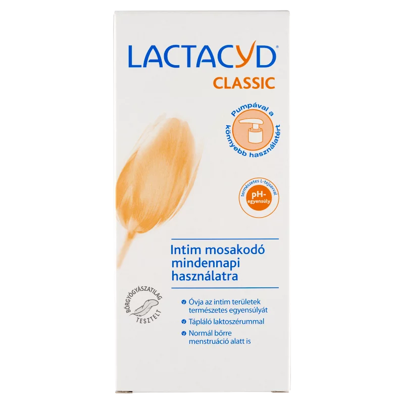 Lactacyd Classic intim mosakodó mindennapi használatra 200 ml