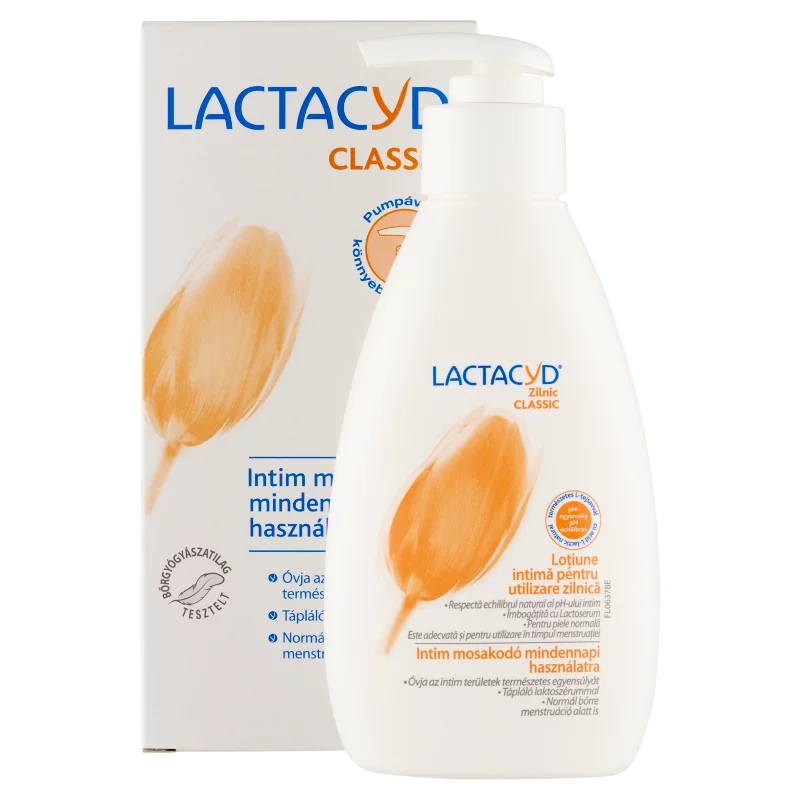 Lactacyd Classic intim mosakodó mindennapi használatra 200 ml