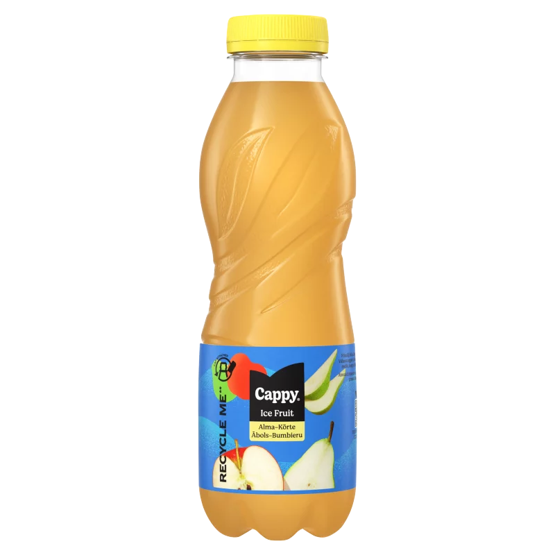 Cappy Ice Fruit szénsavmentes alma-körte ital bodzavirág ízesítéssel 500 ml