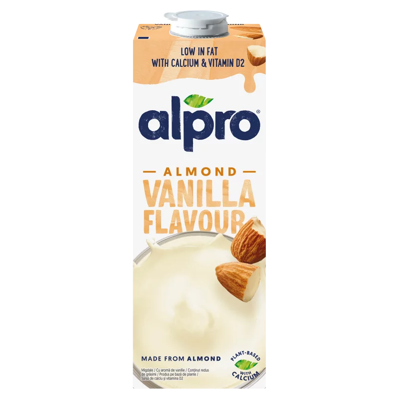 Alpro zsírszegény vaníliaízű mandulaital hozzáadott kalciummal és vitaminokkal 1 l