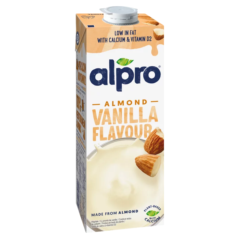 Alpro zsírszegény vaníliaízű mandulaital hozzáadott kalciummal és vitaminokkal 1 l