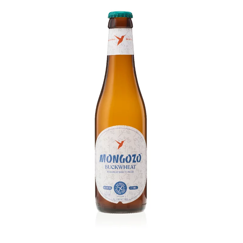 Mongozo belga búzasör 0,33l Buckwheat 4,8% gluténmentes üveges 
