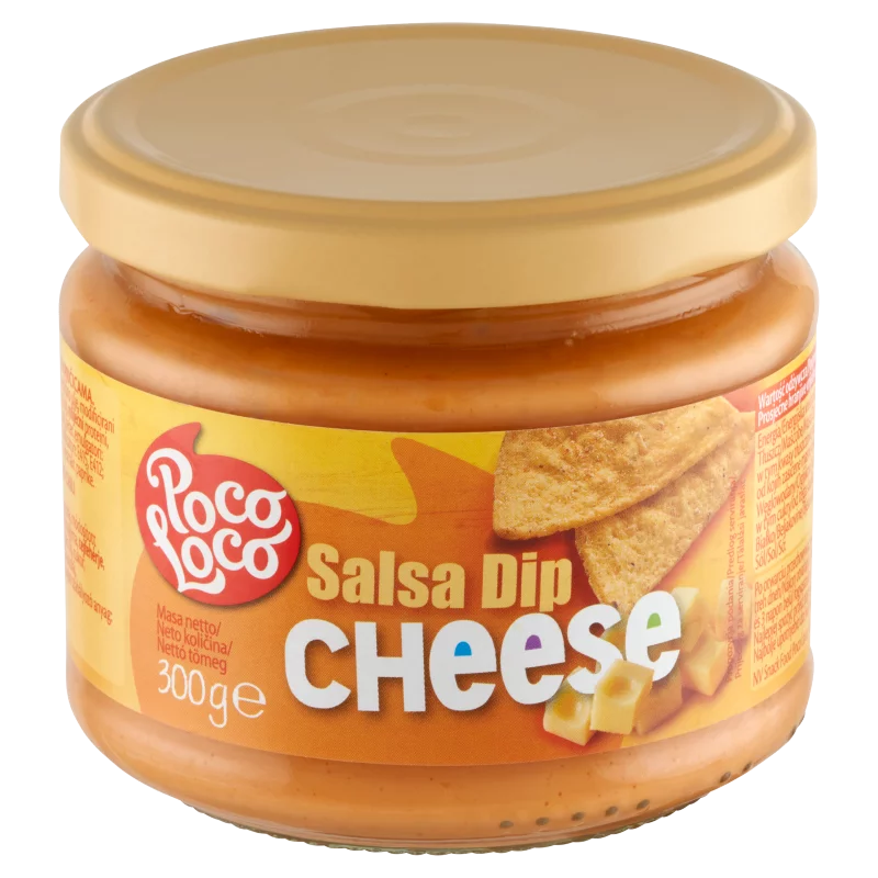 Poco Loco sajtmártás sajttal és jalapeno chili paprikával 300 g
