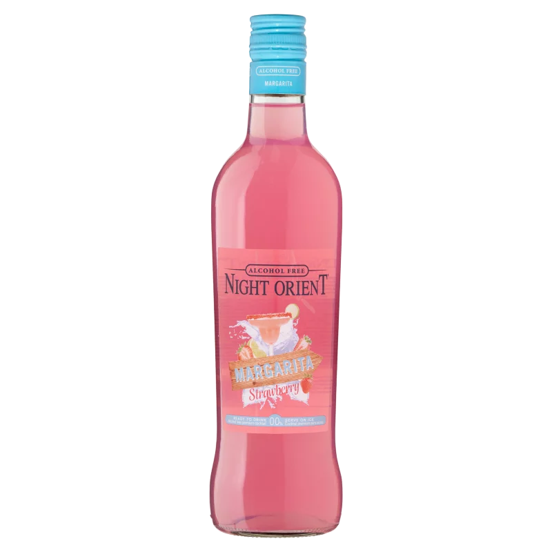 Night Orient Strawberry Margarita alkoholmentes koktélital 0,0% 0,70 l