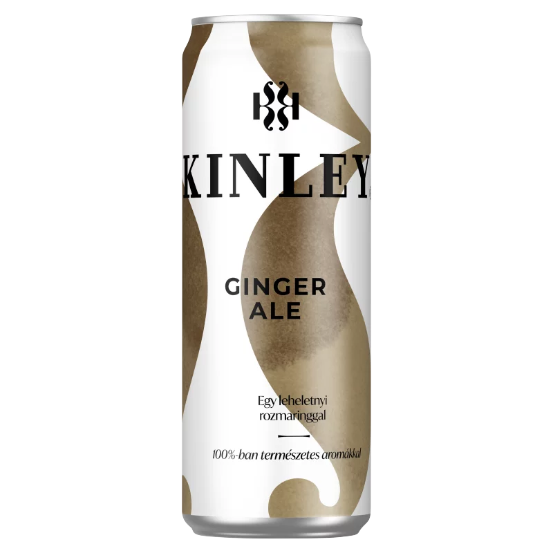 Kinley Ginger Ale szénsavas üdítőital gyömbér ízesítéssel 250 ml