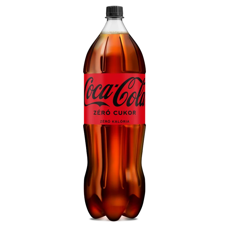 Coca-Cola Zero colaízű energiamentes szénsavas üdítőital édesítőszerekkel 2,25 l