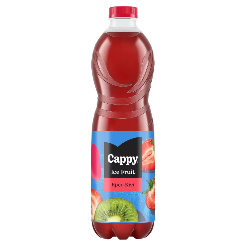 Cappy Ice Fruit üdítőital eper-kivi ízesítéssel 1,5 l